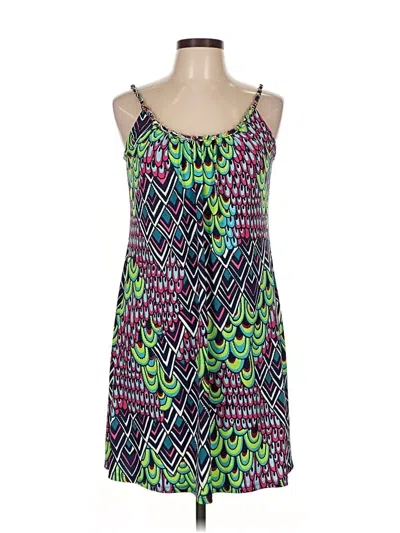 Pre-owned Dressbarn Cocktail Dress In Green