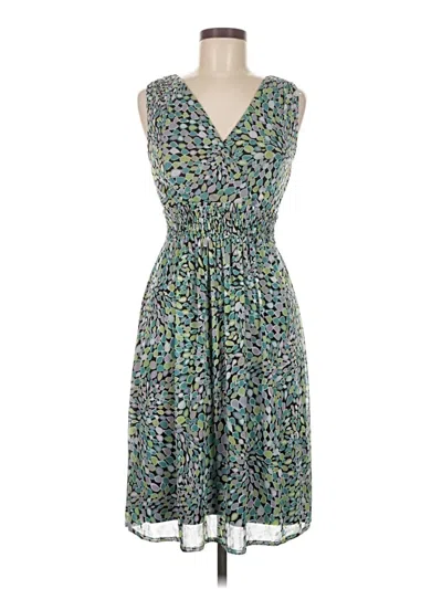 Pre-owned Dressbarn Cocktail Dress In Green