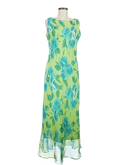 Pre-owned Dressbarn Cocktail Dress In Green