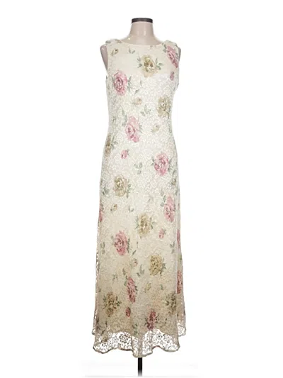 Pre-owned Dressbarn Cocktail Dress In Ivory