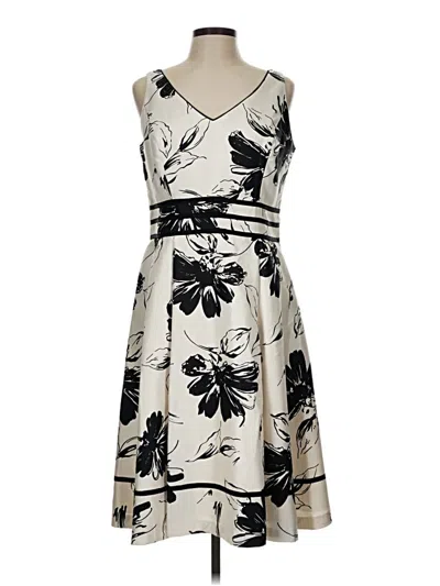 Pre-owned Dressbarn Cocktail Dress In Ivory