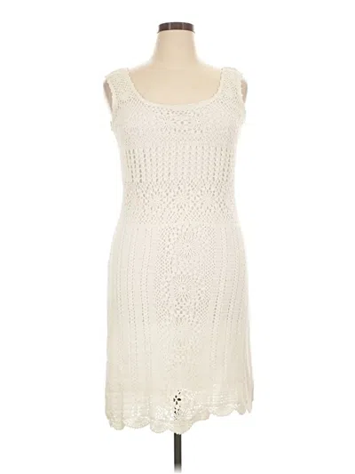 Pre-owned Dressbarn Cocktail Dress In Ivory