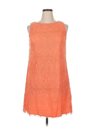 Pre-owned Dressbarn Cocktail Dress In Orange