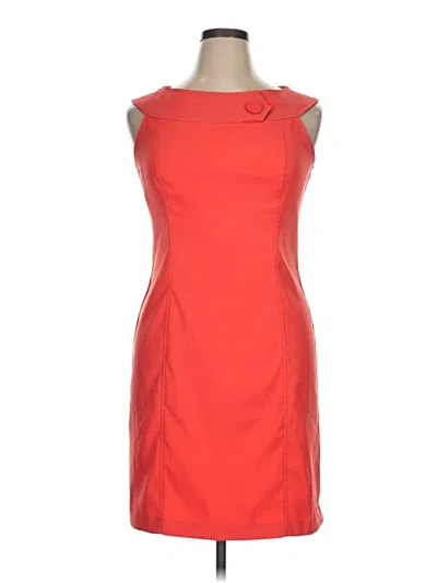 Pre-owned Dressbarn Cocktail Dress In Orange