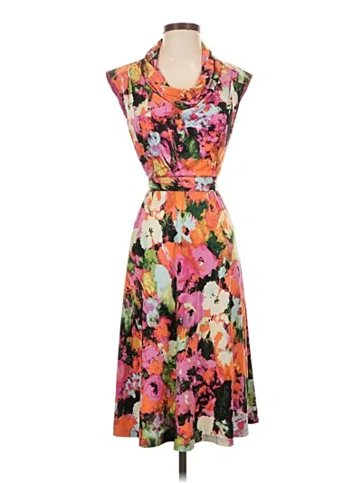 Pre-owned Dressbarn Cocktail Dress In Orange