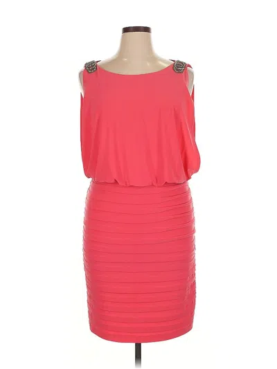 Pre-owned Dressbarn Cocktail Dress In Pink