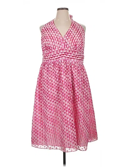 Pre-owned Dressbarn Cocktail Dress In Pink