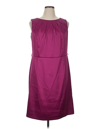 Pre-owned Dressbarn Cocktail Dress In Purple