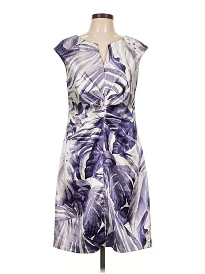 Pre-owned Dressbarn Cocktail Dress In Purple