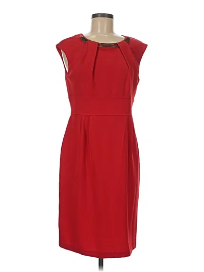 Pre-owned Dressbarn Cocktail Dress In Red