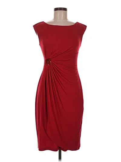 Pre-owned Dressbarn Cocktail Dress In Red
