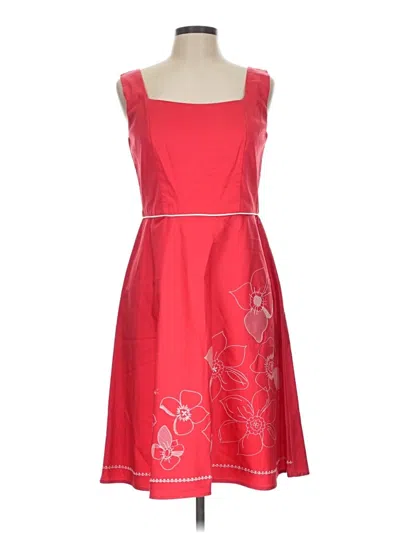 Pre-owned Dressbarn Cocktail Dress In Red