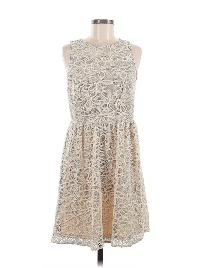 Pre-owned Dressbarn Cocktail Dress In Silver