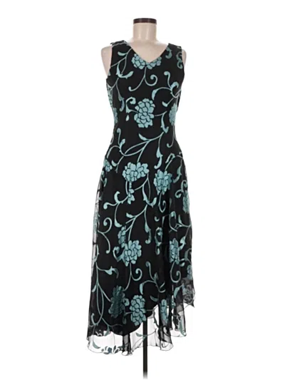 Pre-owned Dressbarn Cocktail Dress In Teal