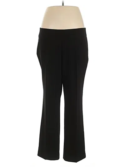 Pre-owned Dressbarn Dress Pants In Black