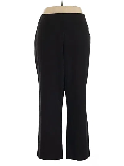 Pre-owned Dressbarn Dress Pants In Black