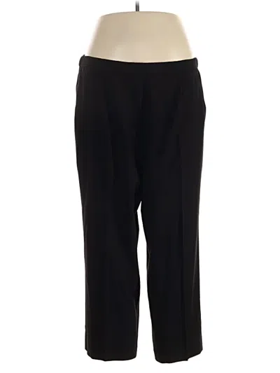 Pre-owned Dressbarn Dress Pants In Black