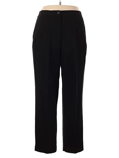 Pre-owned Dressbarn Dress Pants In Black
