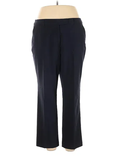 Pre-owned Dressbarn Dress Pants In Blue
