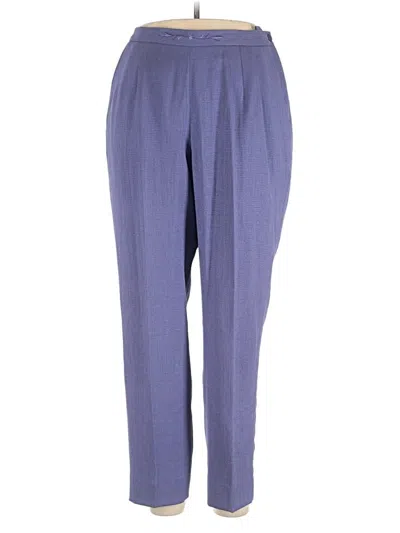 Pre-owned Dressbarn Dress Pants In Blue