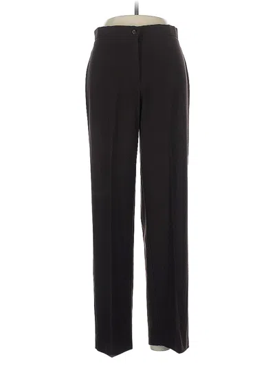 Pre-owned Dressbarn Dress Pants In Brown