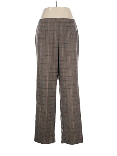 Pre-owned Dressbarn Dress Pants In Brown