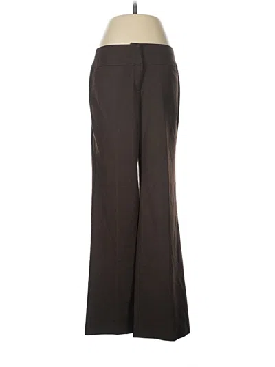 Pre-owned Dressbarn Dress Pants In Brown