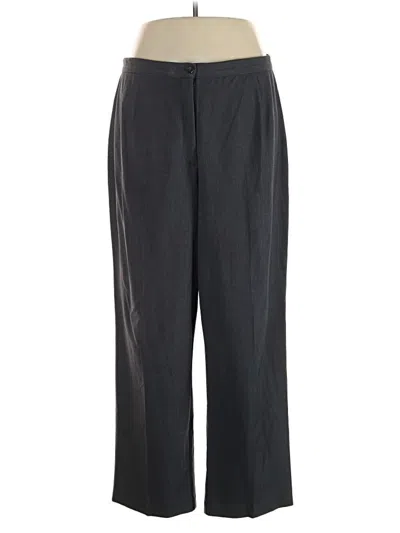 Pre-owned Dressbarn Dress Pants In Gray