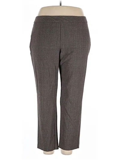 Pre-owned Dressbarn Dress Pants In Gray