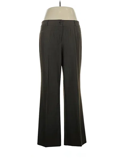 Pre-owned Dressbarn Dress Pants In Gray