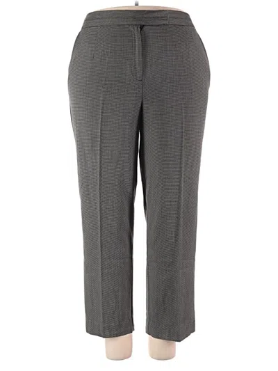 Pre-owned Dressbarn Dress Pants In Gray