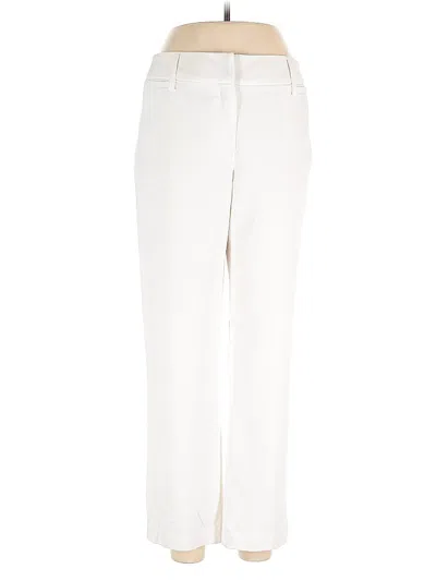 Pre-owned Dressbarn Dress Pants In Ivory