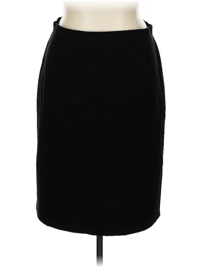 Pre-owned Dressbarn Formal Skirt In Black