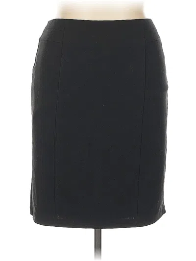 Pre-owned Dressbarn Formal Skirt In Black