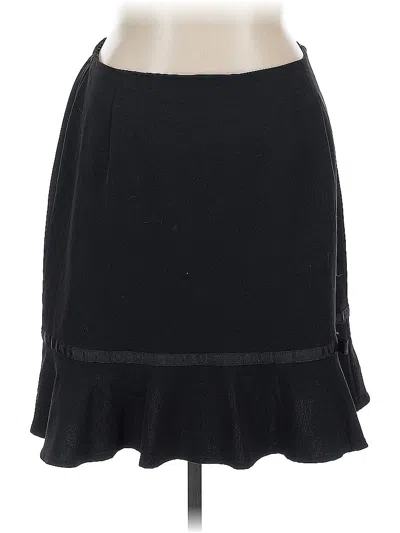 Pre-owned Dressbarn Formal Skirt In Black