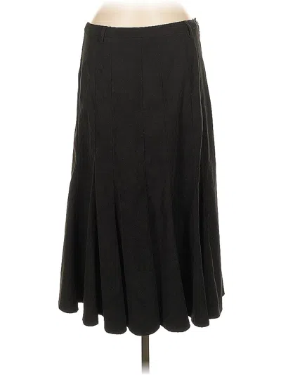 Pre-owned Dressbarn Formal Skirt In Black