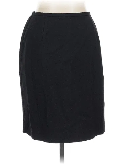 Pre-owned Dressbarn Formal Skirt In Black