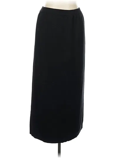 Pre-owned Dressbarn Formal Skirt In Black