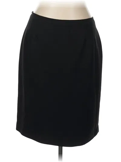 Pre-owned Dressbarn Formal Skirt In Black