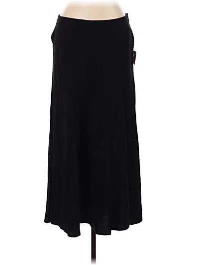 Pre-owned Dressbarn Formal Skirt In Black