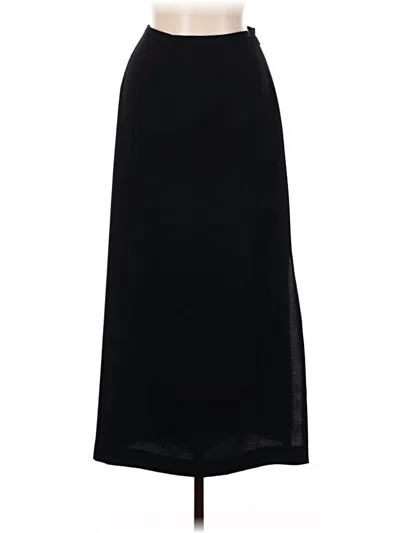 Pre-owned Dressbarn Formal Skirt In Black
