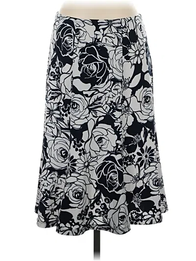 Pre-owned Dressbarn Formal Skirt In Black