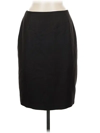 Pre-owned Dressbarn Formal Skirt In Black