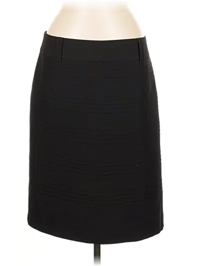 Pre-owned Dressbarn Formal Skirt In Black