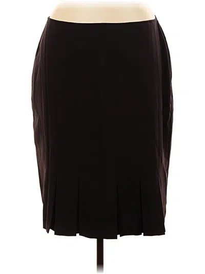 Pre-owned Dressbarn Formal Skirt In Black