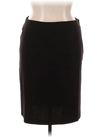 Pre-owned Dressbarn Formal Skirt In Black