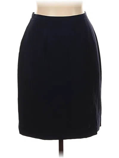 Pre-owned Dressbarn Formal Skirt In Black