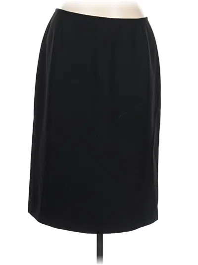 Pre-owned Dressbarn Formal Skirt In Black