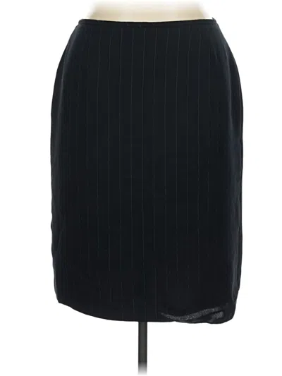 Pre-owned Dressbarn Formal Skirt In Black