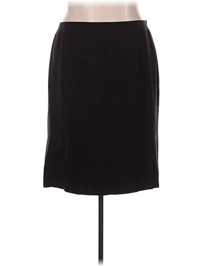 Pre-owned Dressbarn Formal Skirt In Black